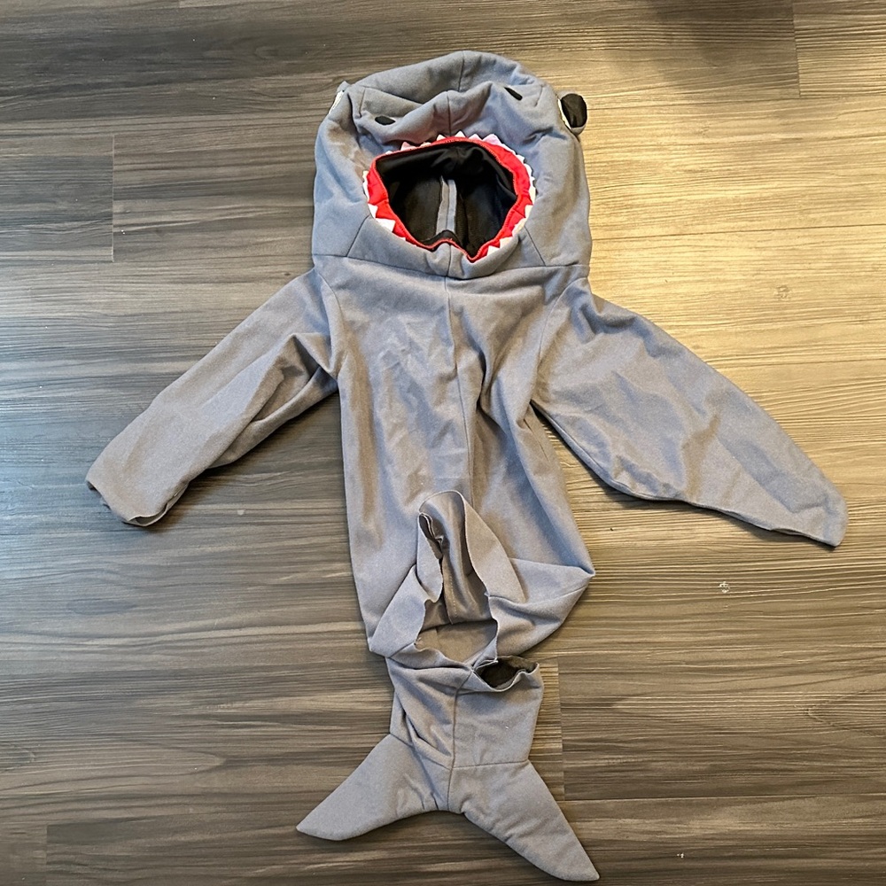 Gray Shark Kids Costume